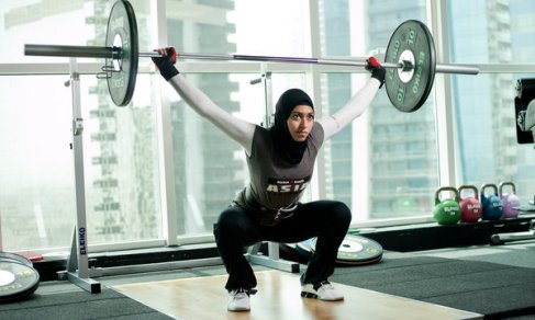 Amna Al Haddad. Image Source: The New York Times